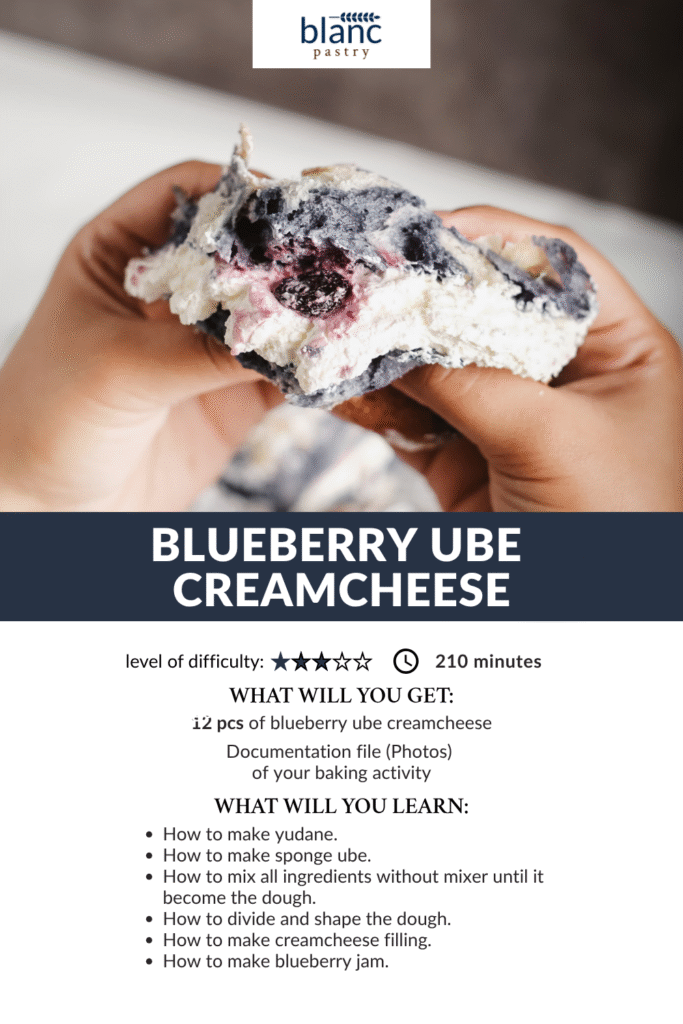 Blueberry Ube Creamcheese