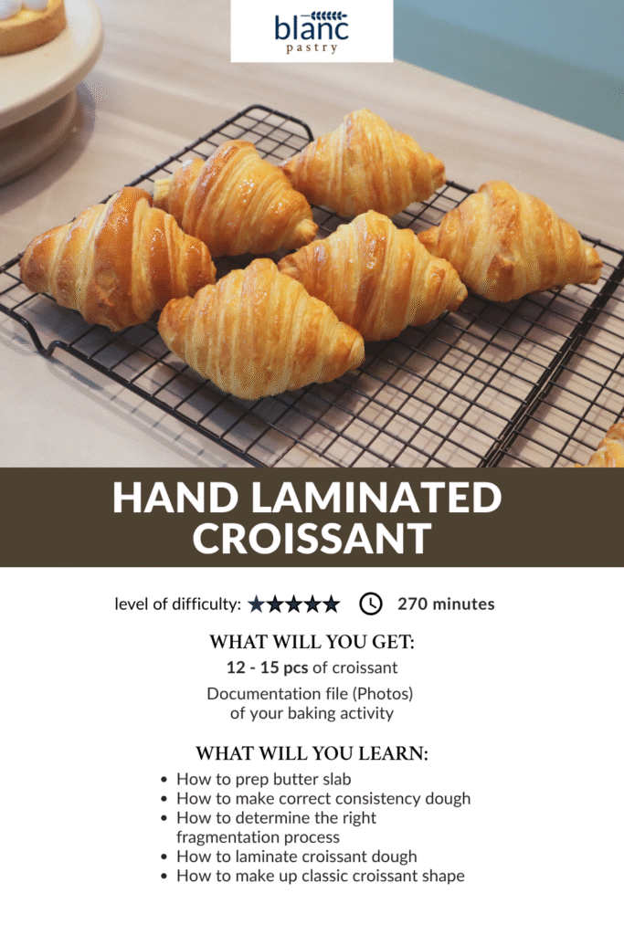 Hand Laminated Croissant