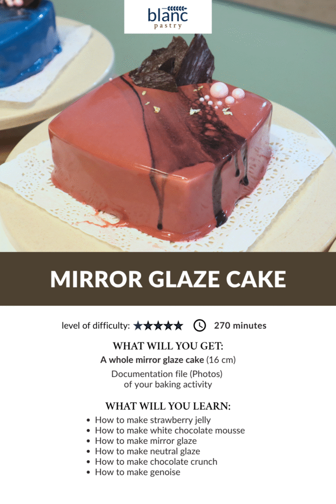 Mirror Glaze Cake